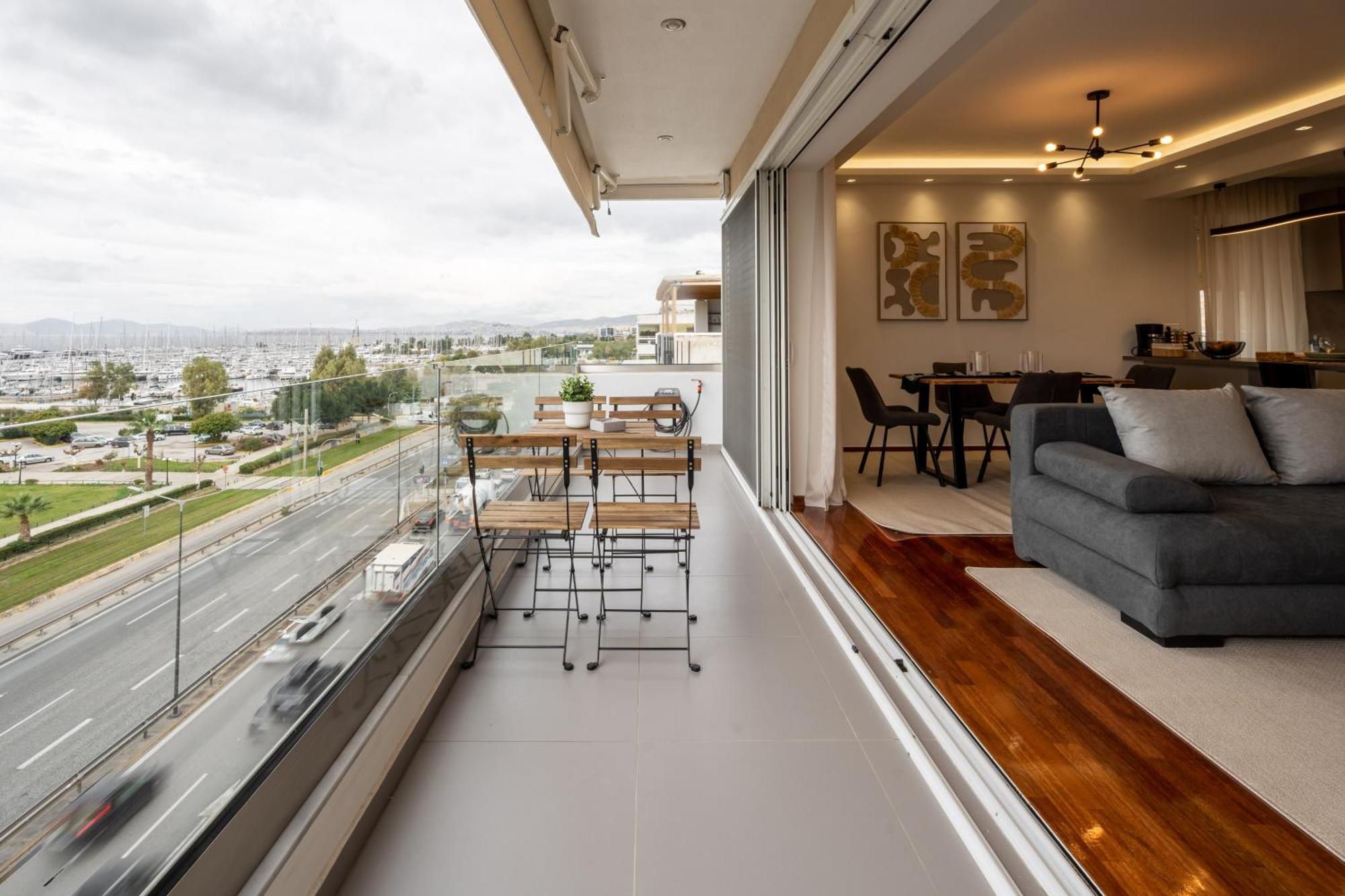 Sesilia Sea View Apartment Atény Exteriér fotografie