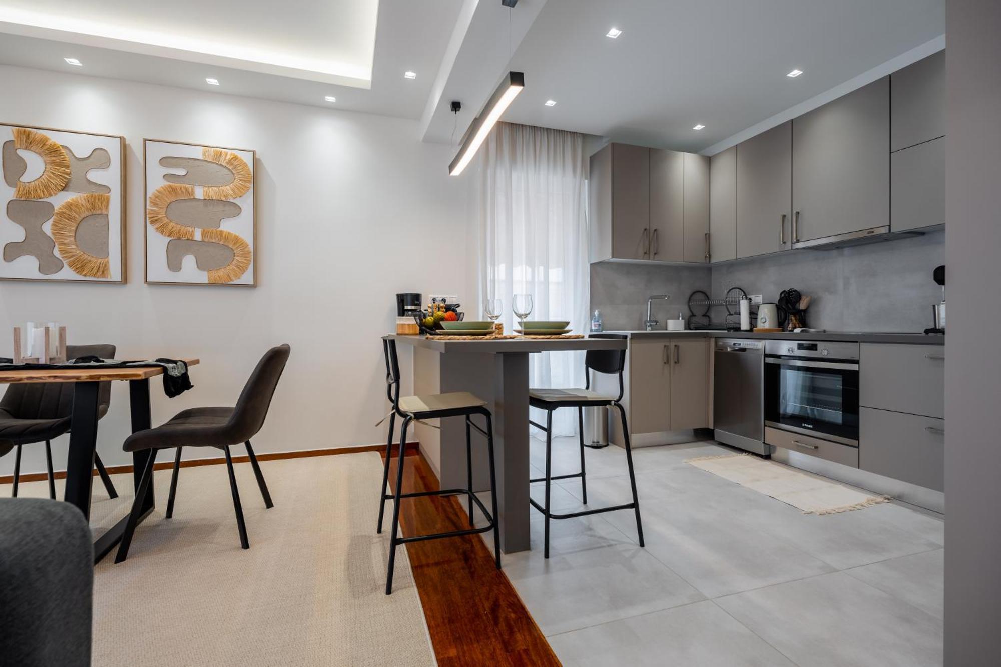 Sesilia Sea View Apartment Atény Exteriér fotografie