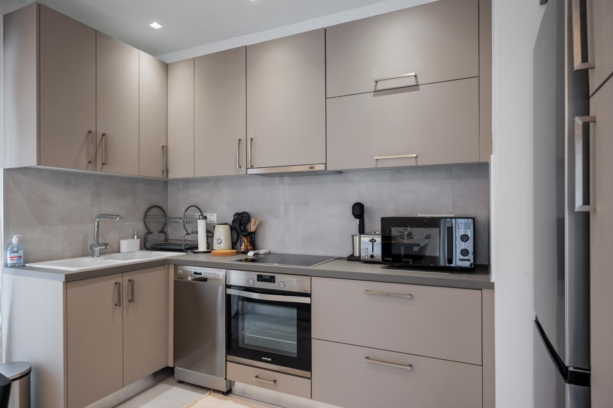 Sesilia Sea View Apartment Atény Exteriér fotografie