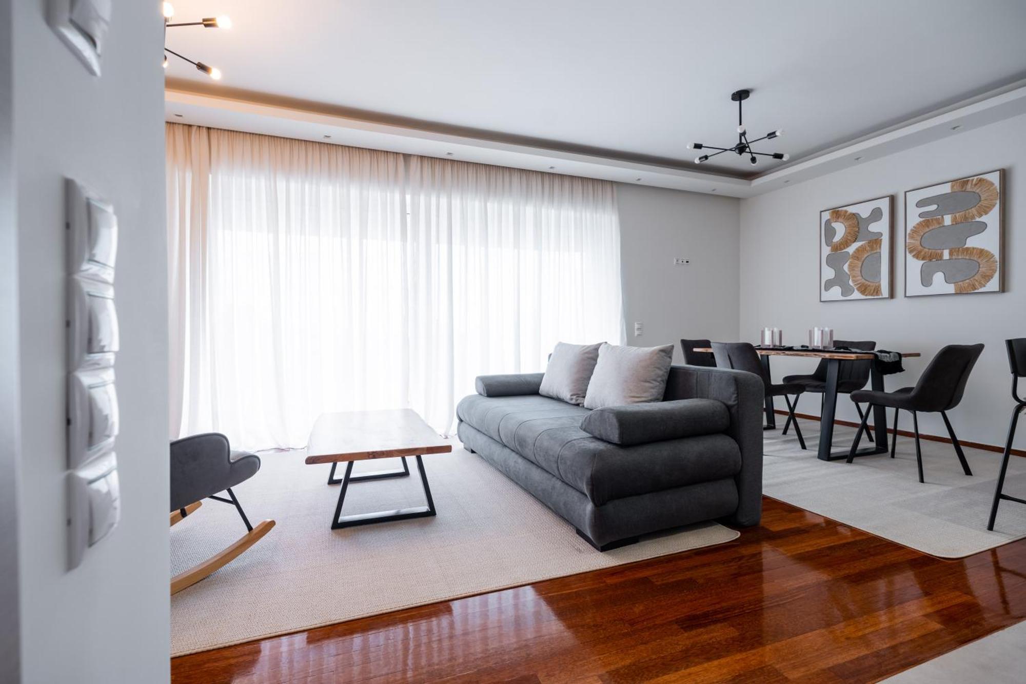 Sesilia Sea View Apartment Atény Exteriér fotografie