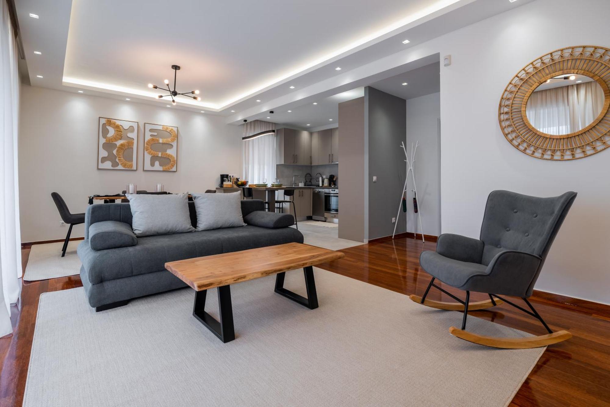 Sesilia Sea View Apartment Atény Exteriér fotografie