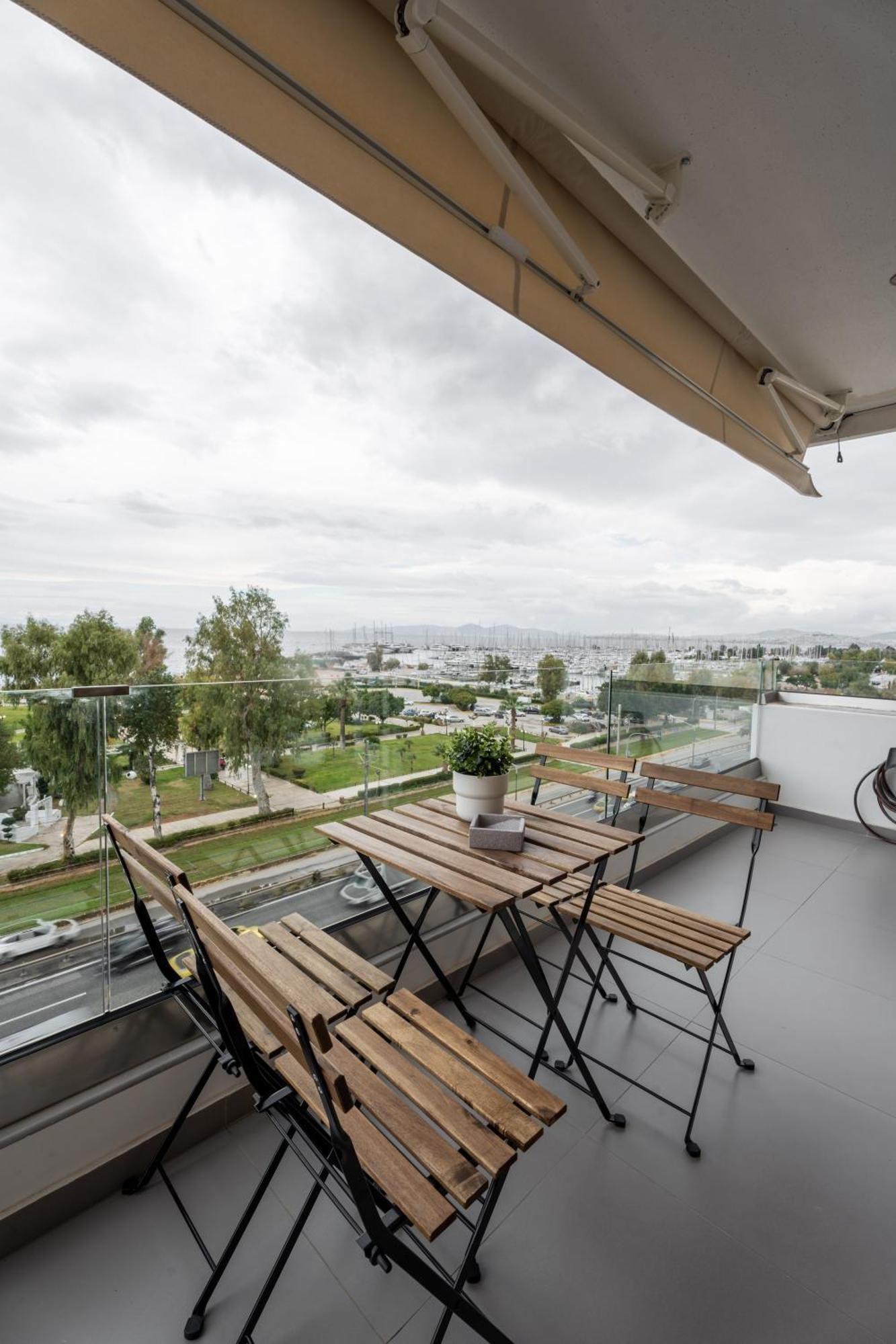 Sesilia Sea View Apartment Atény Exteriér fotografie